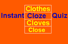 Instant Cloze Quiz Maker